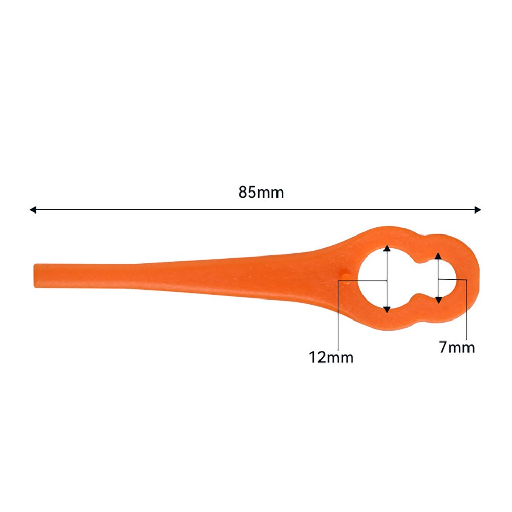 Muoviset leikkuuveitset 85mm - 50 kpl pakkaus