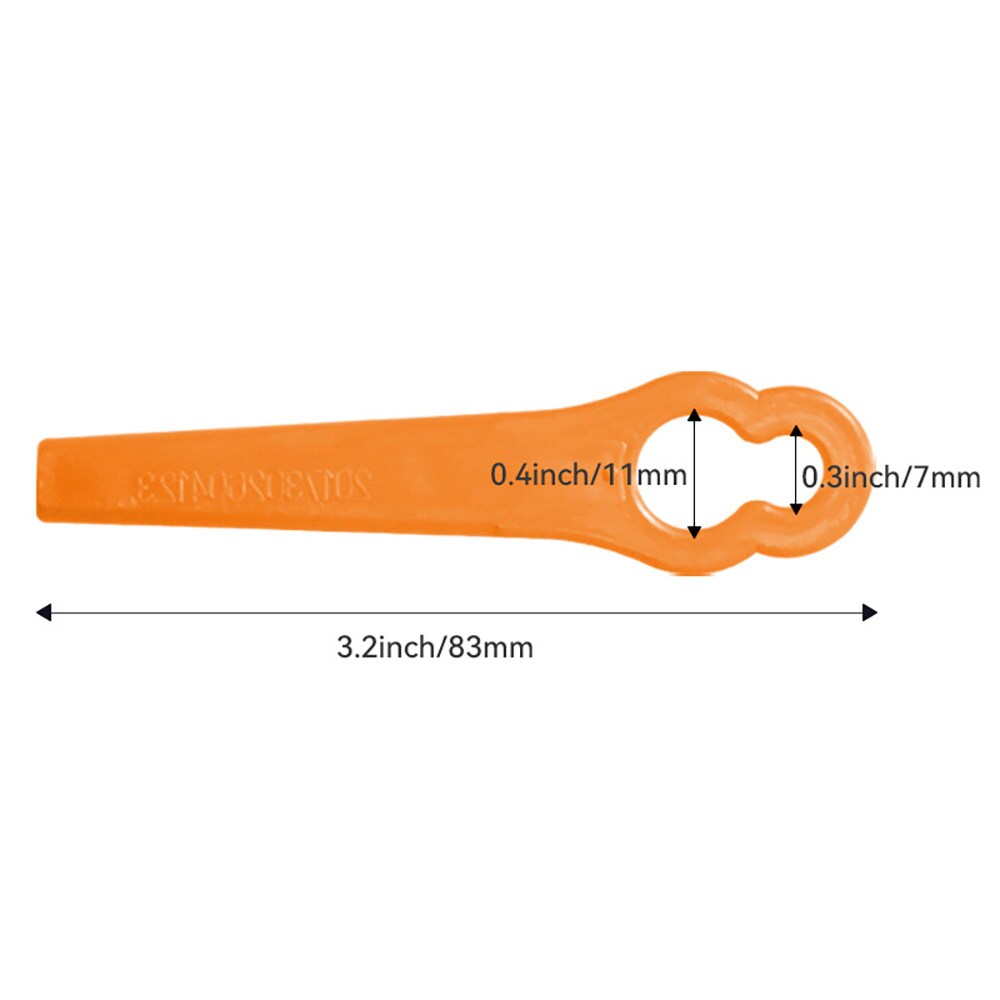 Muoviset leikkuuveitset 83mm - 50 kpl pakkaus