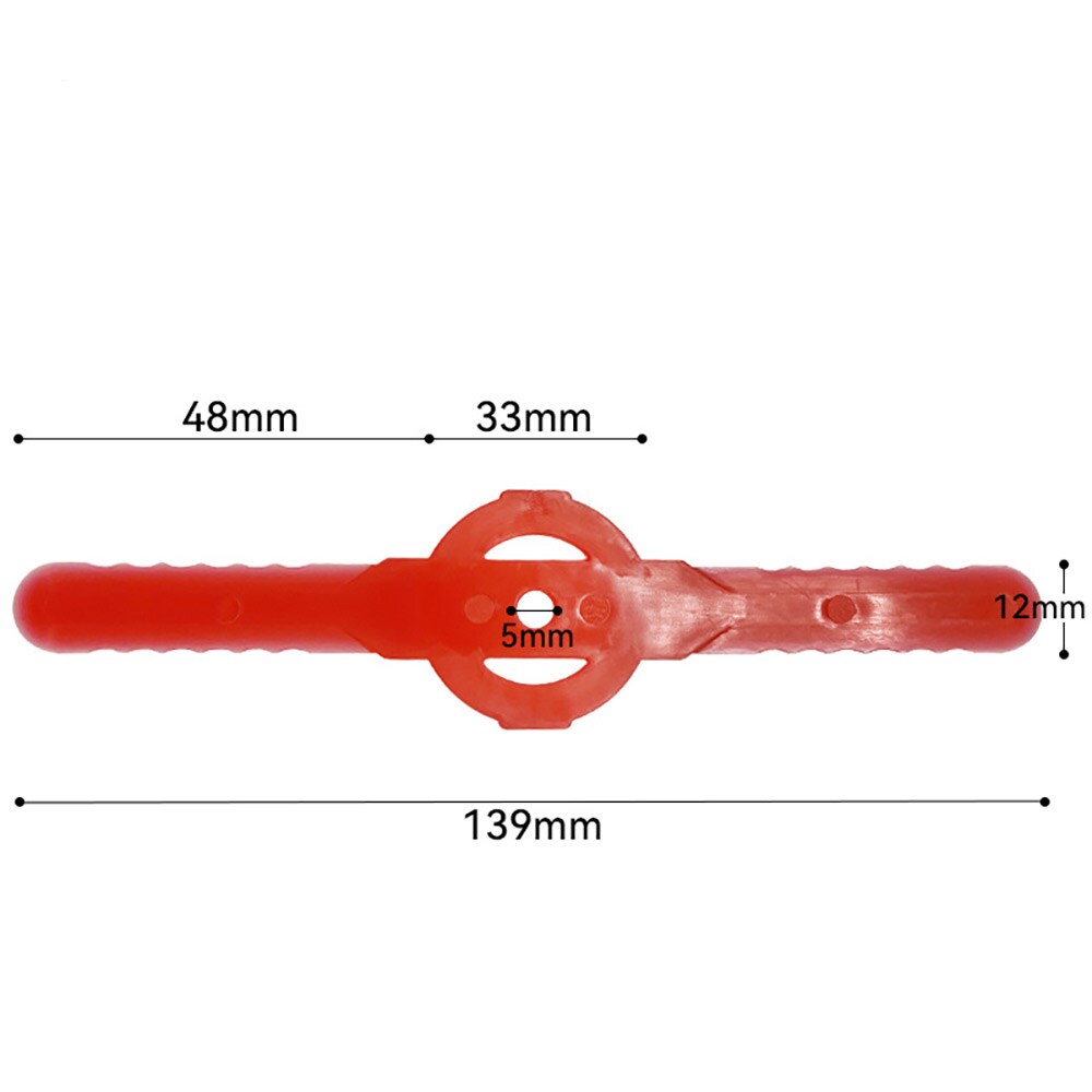 Muoviset trimmausveitset 139mm - 50-pakkaus