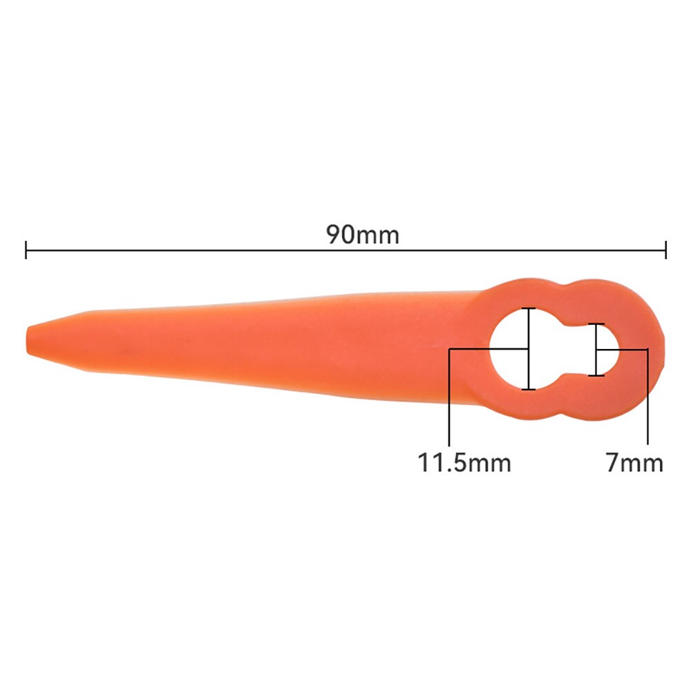 Muoviset leikkuuveitset 90mm - 50 kpl pakkaus