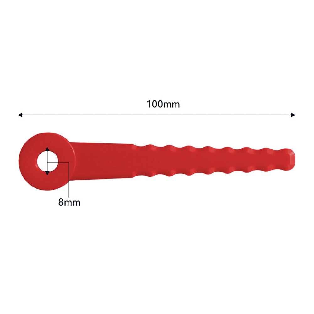 Muoviset leikkuuveitset 100mm - 50 kpl pakkaus
