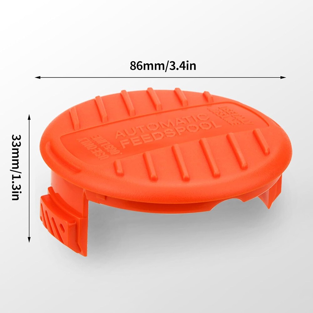 Trimmerin kelan suojus Black+Decker RC-100-P:hen - 4-pack jousineen