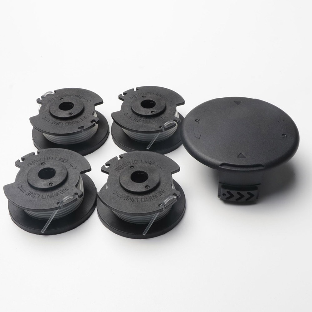 Einhell GE-CT 18/28 Li:n kanssa yhteensopiva trimmerin kela ja korkki, 4 kpl + korkki