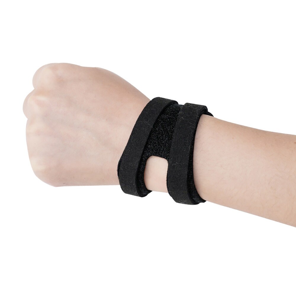 Rannetuki, jossa on puristus- ja kiinnityshihna