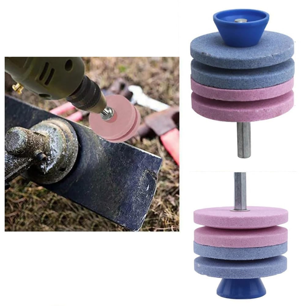 Terän teroitin ruohonleikkureille korundista 2-pack 2-pack