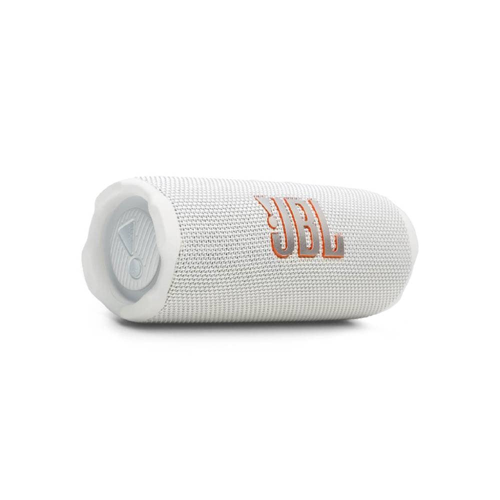 JBL Flip 7 Bluetooth-kaiutin 35W, IP68, vedenkestävä, 14h akku, valkoinen
