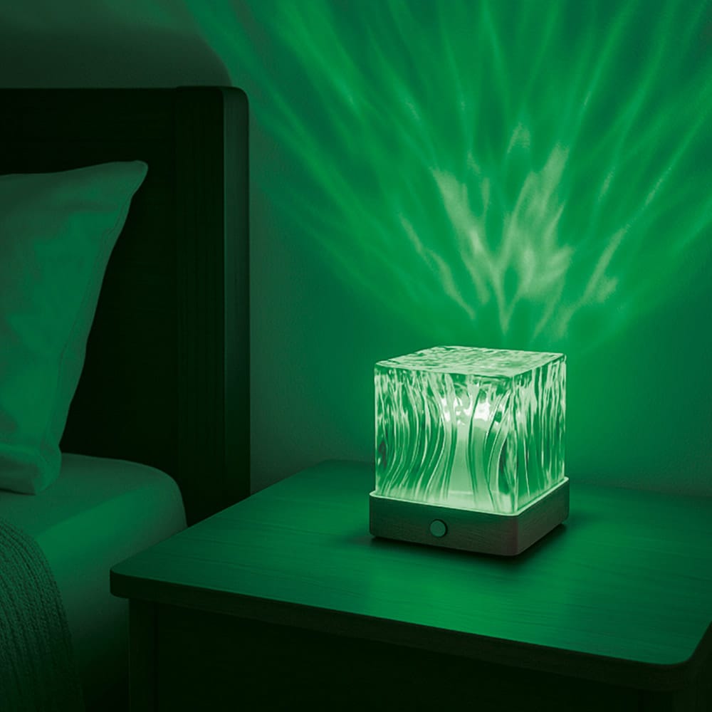 Aurora LED-valo kaukosäätimellä – 16 väriä & USB-C