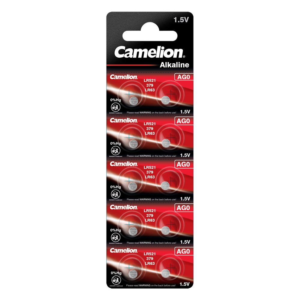 Camelion AG0 LR521 nappiparisto 1.5V 12mAh 10-pack 10-pack