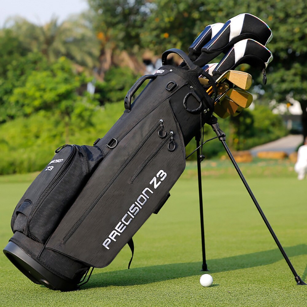 PGM golfbag - kevyt nailon kantolaukku jalustalla varustettuna