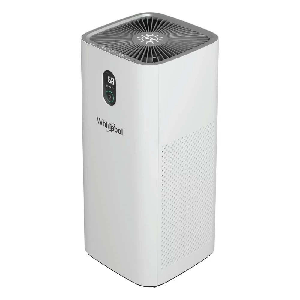 Whirlpool AP330W ilmanpuhdistin HEPA- ja hiilisuodattimella jopa 36 m²:lle