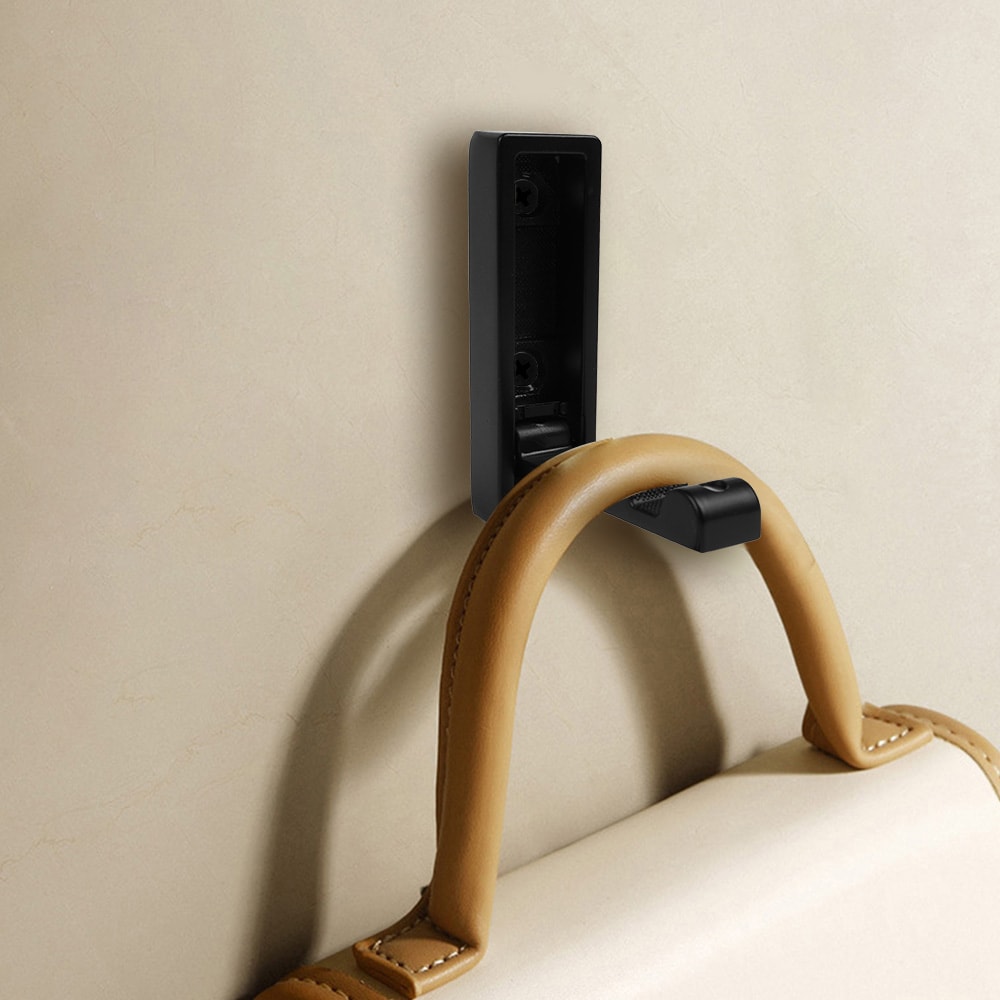 Taitettava seinäkoukku - Svart