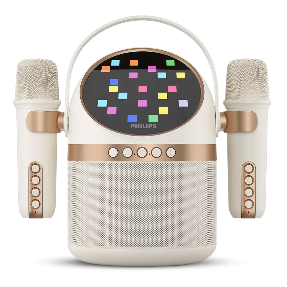 Philips Langaton karaokekaiutin 2 mikrofonilla TAS2509WT/00