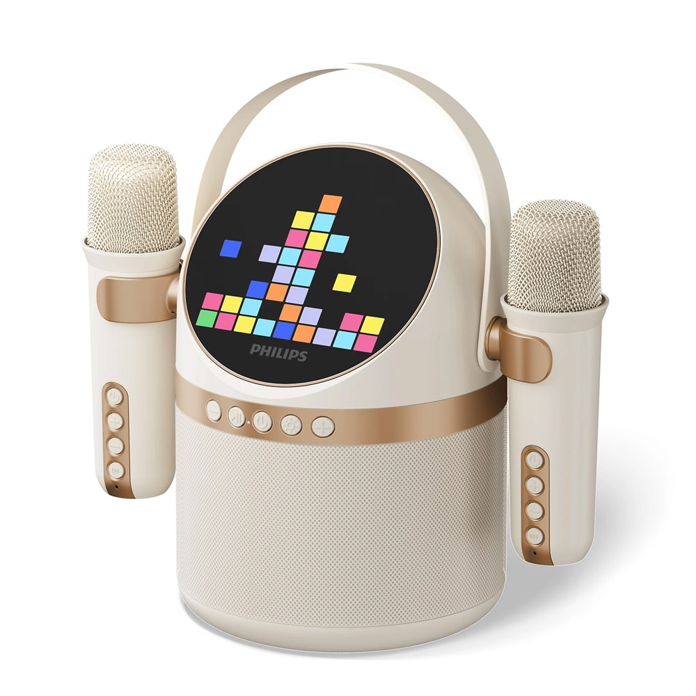 Philips Langaton karaokekaiutin 2 mikrofonilla TAS2509WT/00