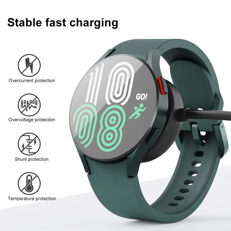 Magneettinen latauskaapeli Samsung Galaxy Watch Ultra / 7 / 6 / 5 – musta