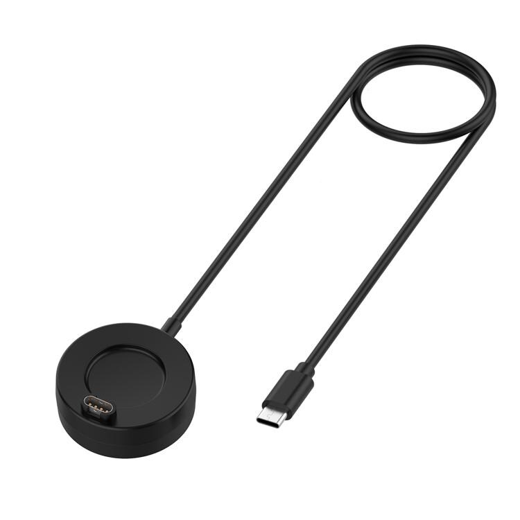 Latauskaapeli USB-C:llä Garmin Fenix 8 / 7X / 6S Pro – musta