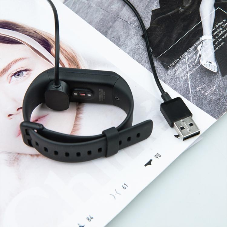Latauskaapeli USB:llä Amazfit Cor 2 – 1 m, musta