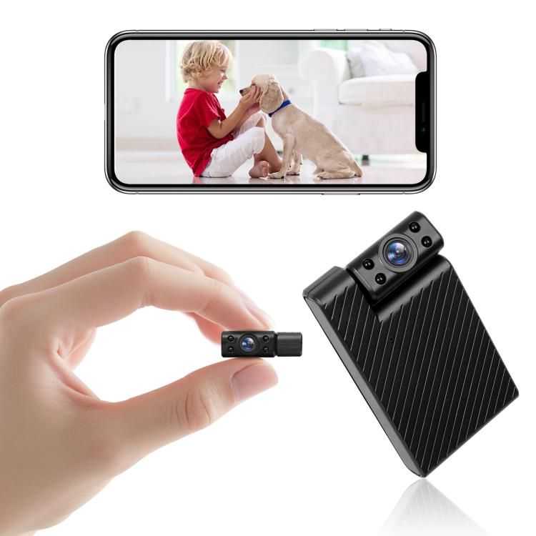 Minikamera 1080p HD WiFi -videotallennus – musta
