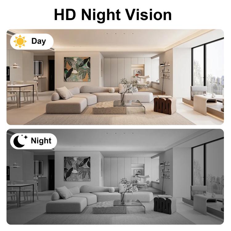 Minikamera 1080p HD WiFi -videotallennus – musta