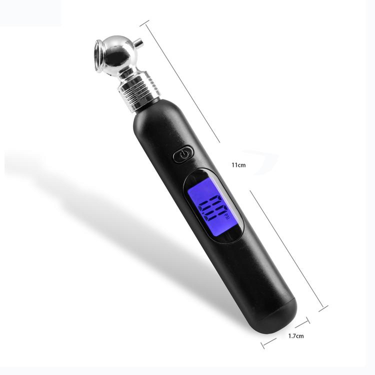 Rengaspaineen mittari LCD-näytöllä – autoihin, polkupyöriin ja moottoripyöriin