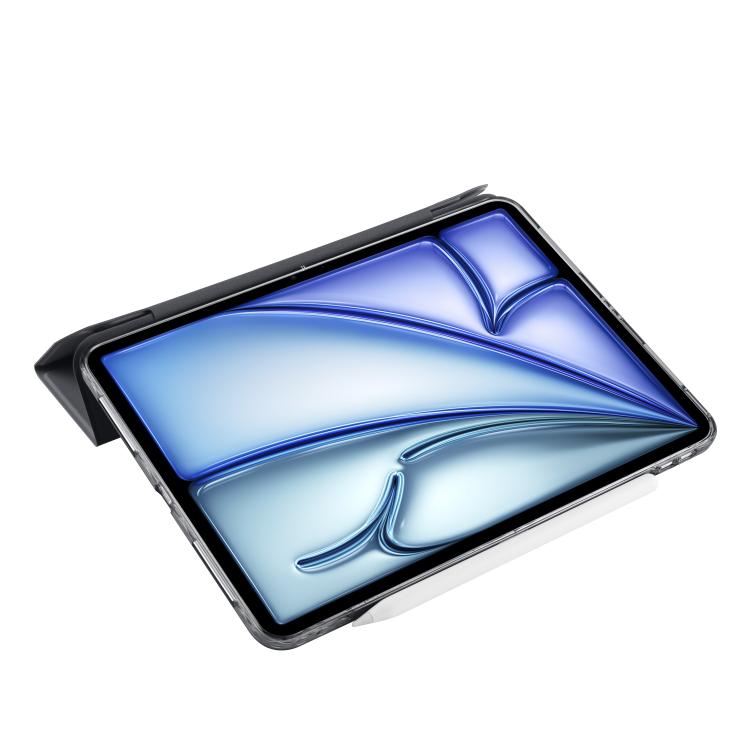 Magneettikotelo jalustalla iPad Air 11 2024/2025 - Musta