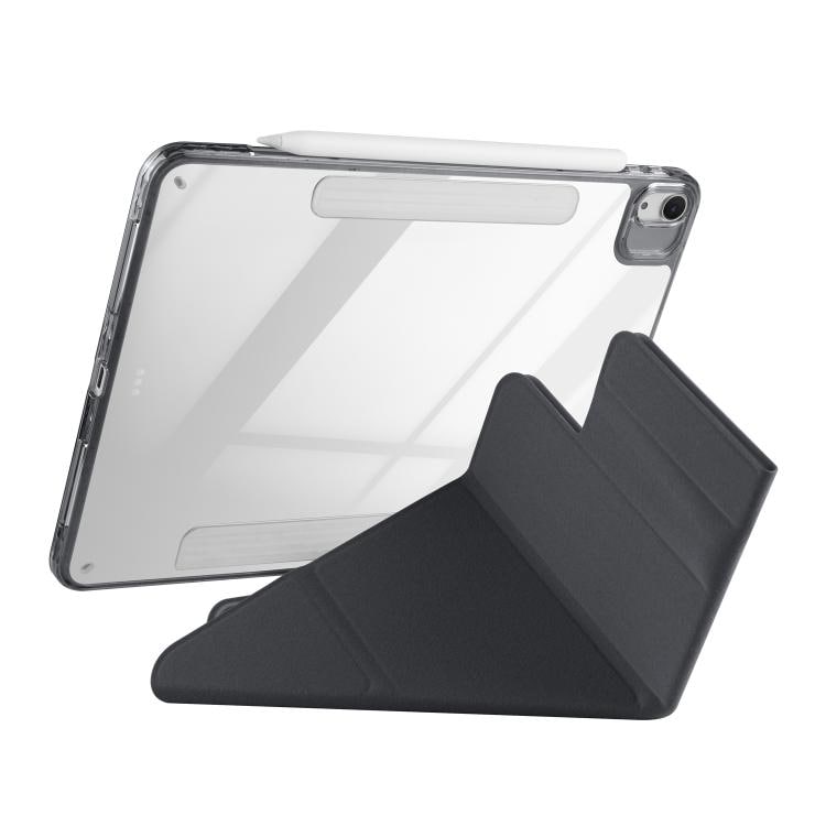 Magneettikotelo jalustalla iPad Air 11 2024/2025 - Musta