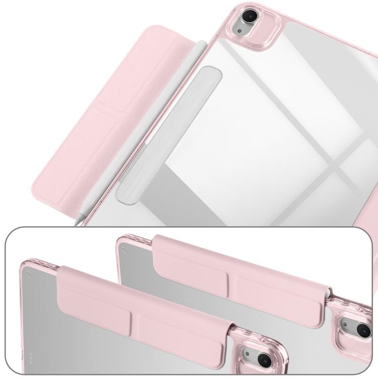Magneettikotelo jalustalla iPad Air 11 2024/2025 - Vaaleanpunainen