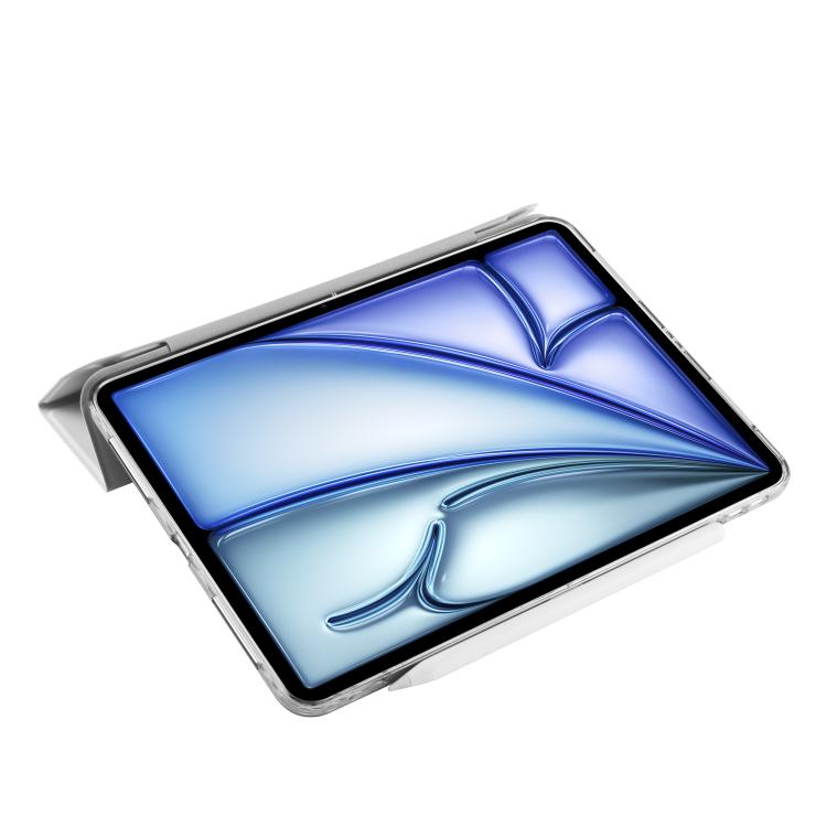 Magneettikotelo jalustalla iPad Air 11 2024/2025 - harmaa