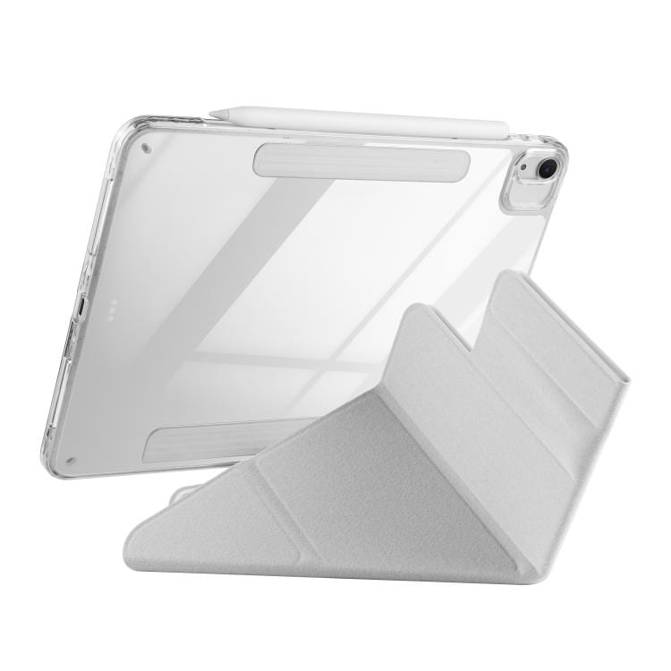 Magneettikotelo jalustalla iPad Air 11 2024/2025 - harmaa