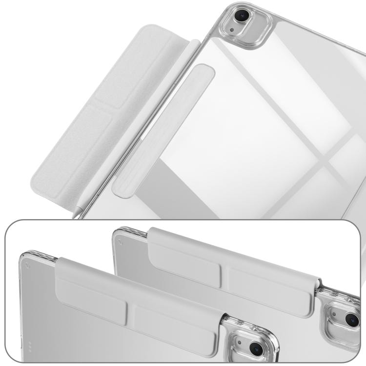 Magneettikotelo jalustalla iPad Air 11 2024/2025 - harmaa