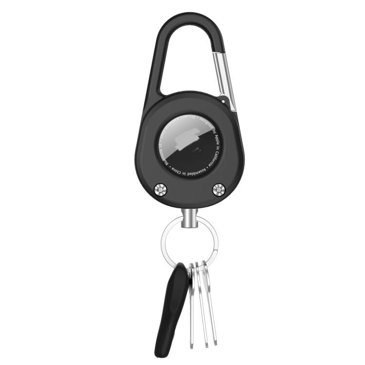 AirTag-avaimenperä karabiinilla - Svart