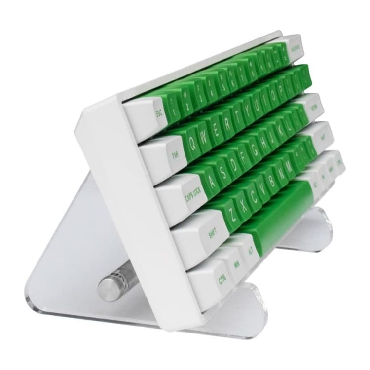 Pöytäteline akryylinäppäimistöille