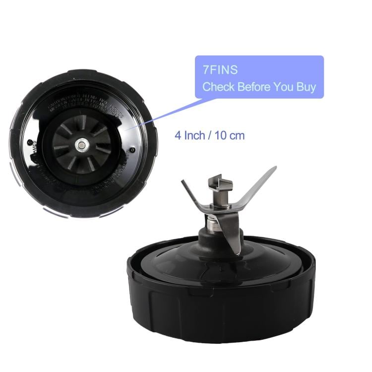 Vaihtoteräsarja Ninja Blender Auto iQ -sarjan BL480, BL482, BL642, BL682 tehosekoittimille