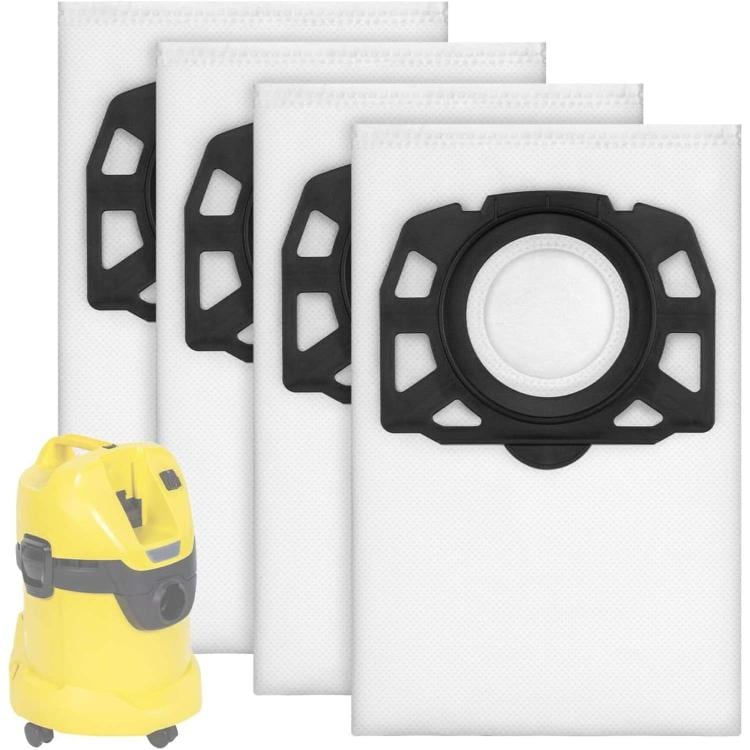 Pölynimuripussi Kärcher WD2 / WD3 / KD3 4-pakkaus