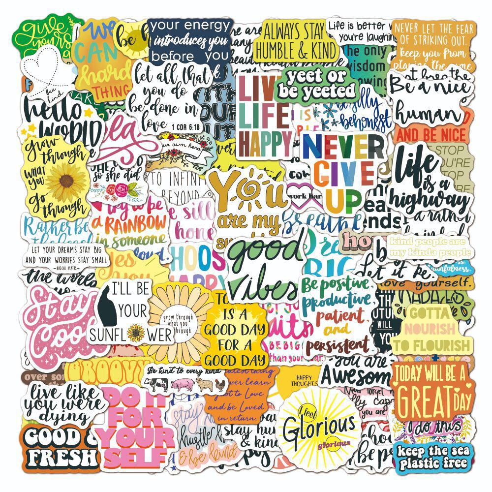 Positiivinen energia tarroja 100-pack