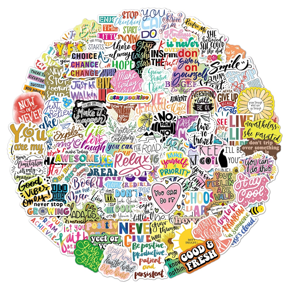 Positiivinen energia tarroja 200-pack