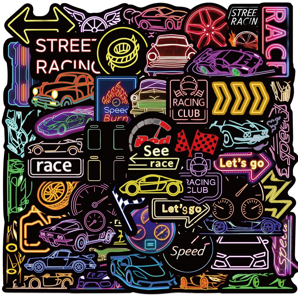 Racing tarrat neon 50-pack