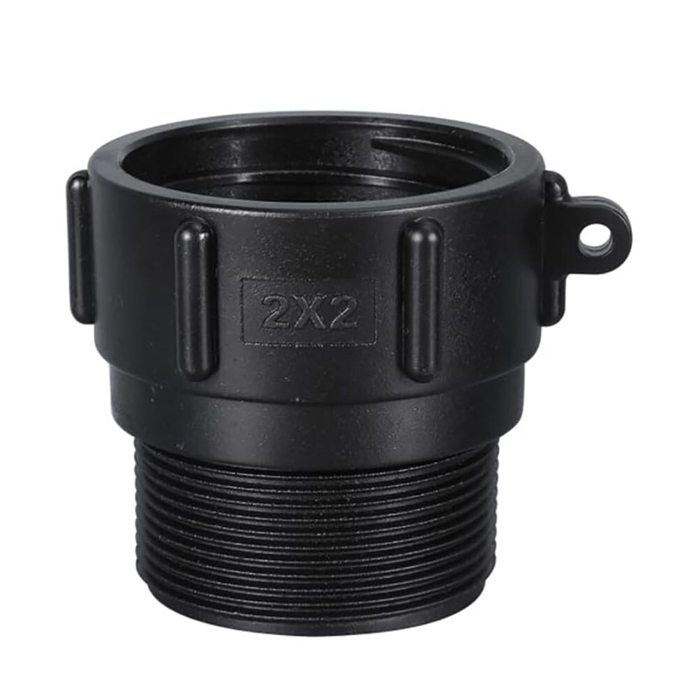 Kytkentäadapteri IBC-säiliölle S60x6mm 2'' kierteeseen 2-pakkaus