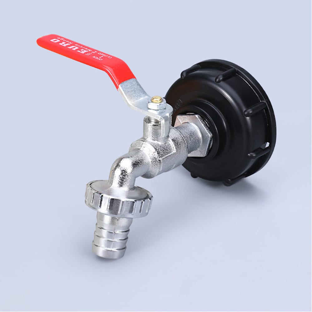 Nosturi IBC-säiliölle, jossa on 20 mm:n letkuliitäntä