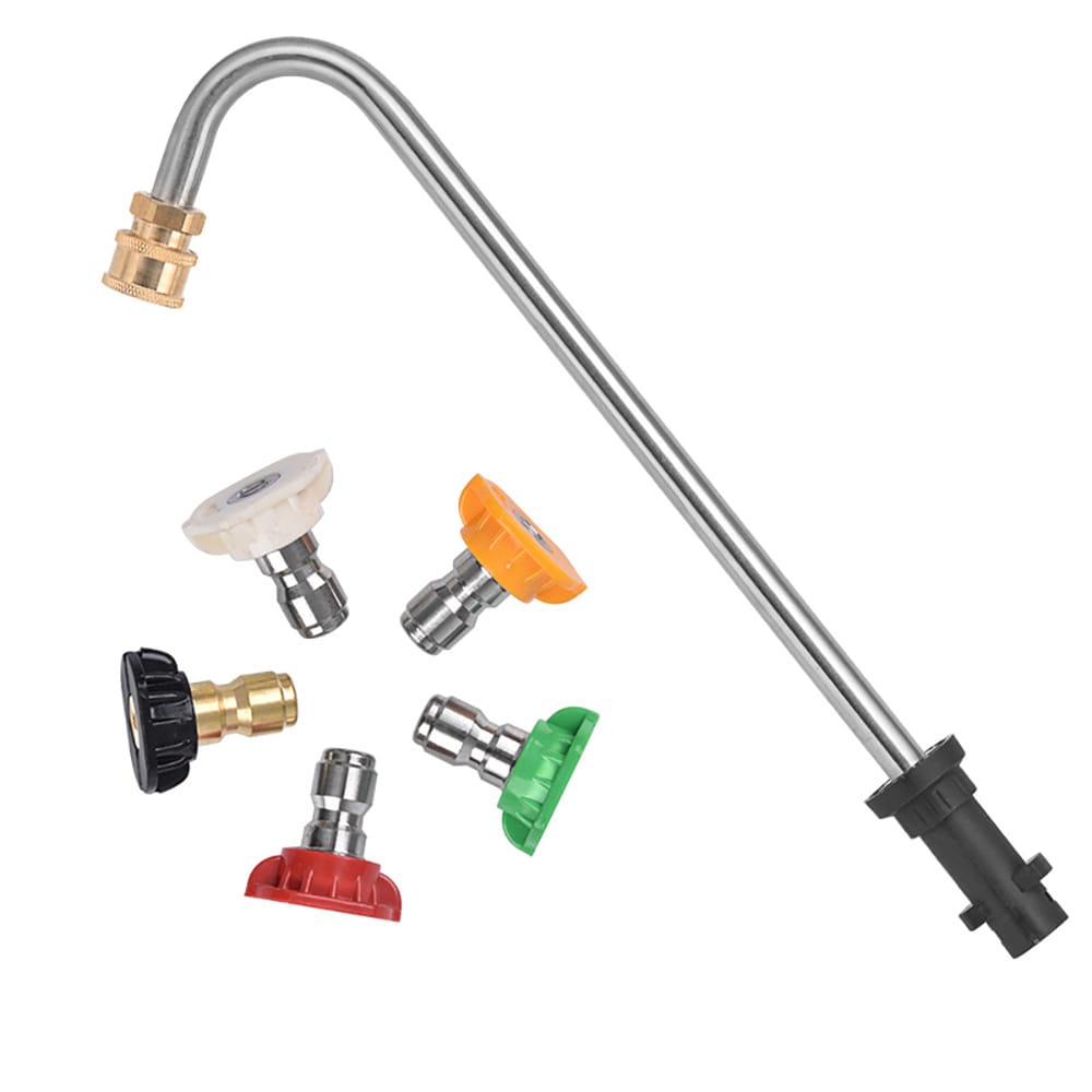 Kulmaputki ja 5 suutinta Kärcher K-sarjaan