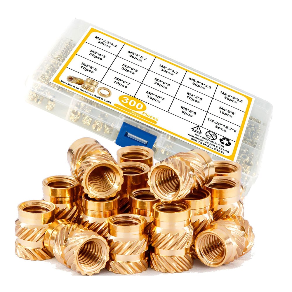 Messinkinen kierteityspala 300 kpl