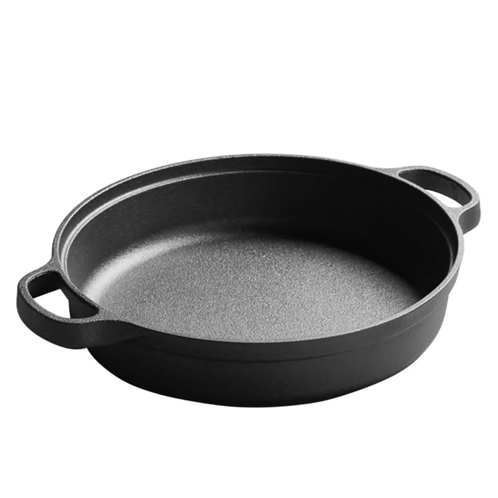 Valurautapannu puukannella 35cm