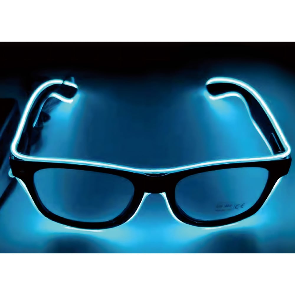 United LG2597 LED-lasit, joissa on sininen valo