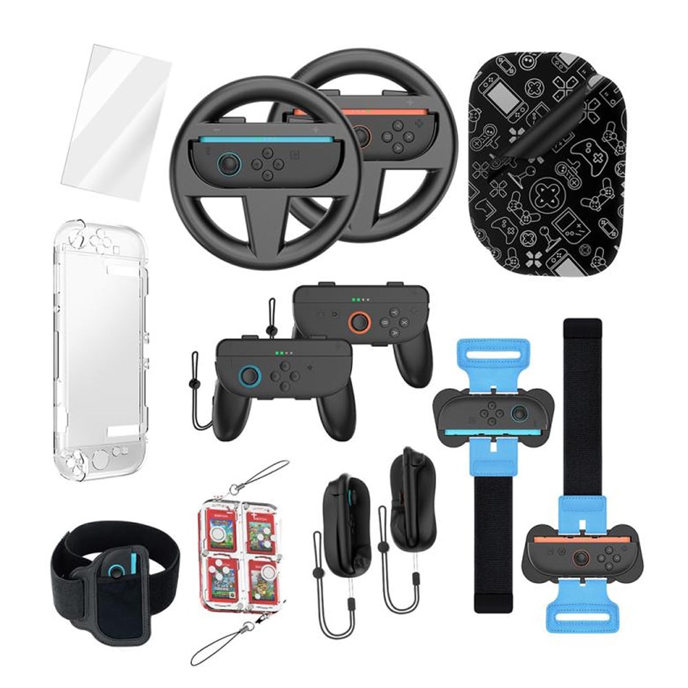 Tarvikesarja Nintendo Switch 2:lle - 14 kpl