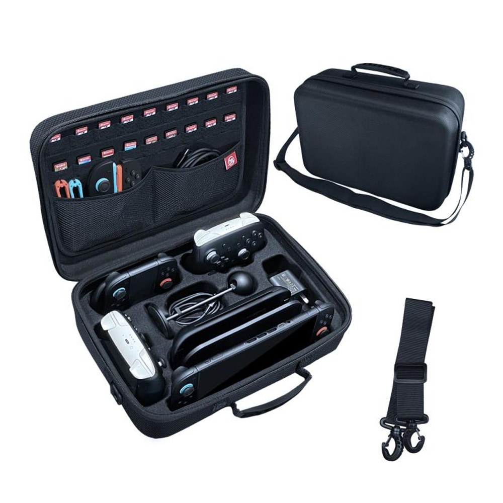 Säilytyslaukku Nintendo Switch 2:lle - Svart