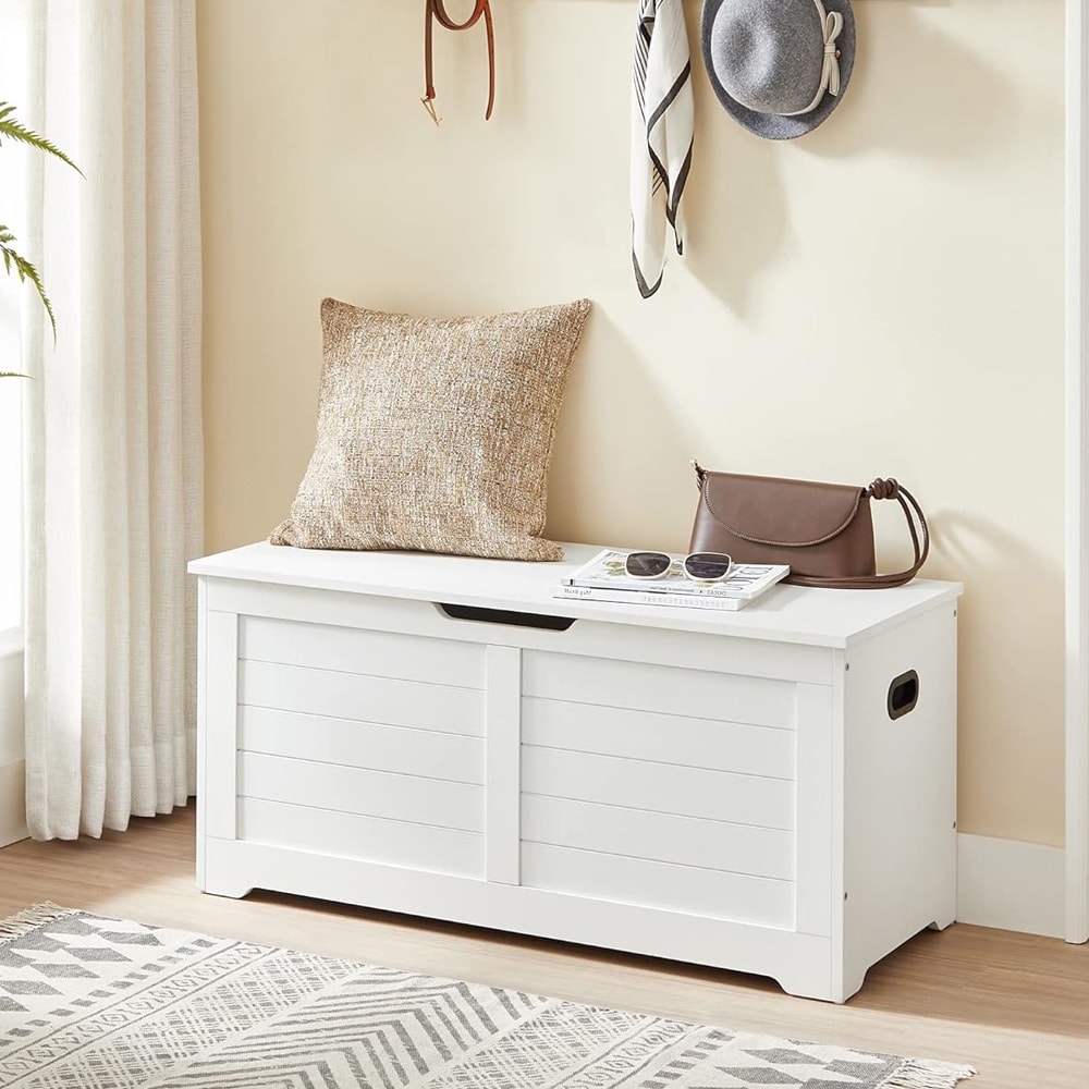 Säilytyspenkki / arkku 100 × 40 × 46 cm – Valkoinen