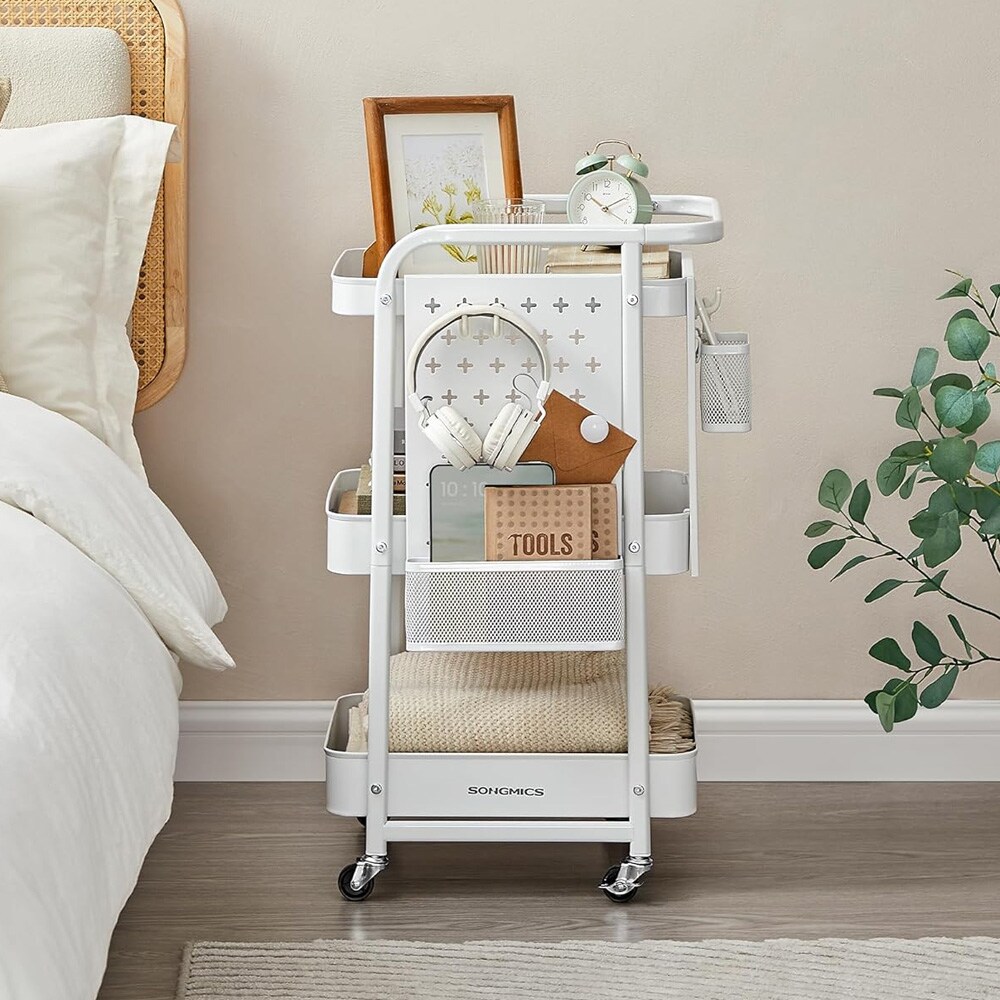 Vaunu 3 hyllyllä - Valkoinen