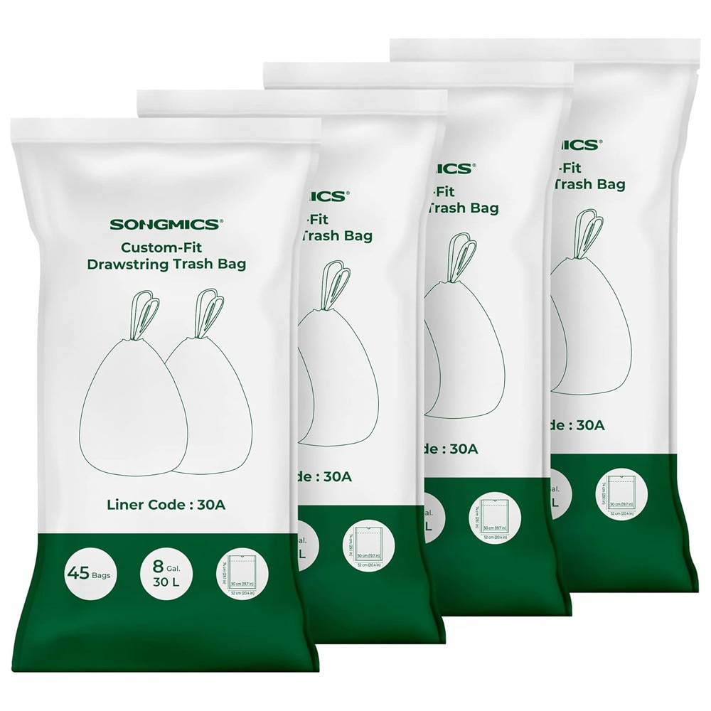Roskapussit kiristysnauhalla 30 L – 180 kpl