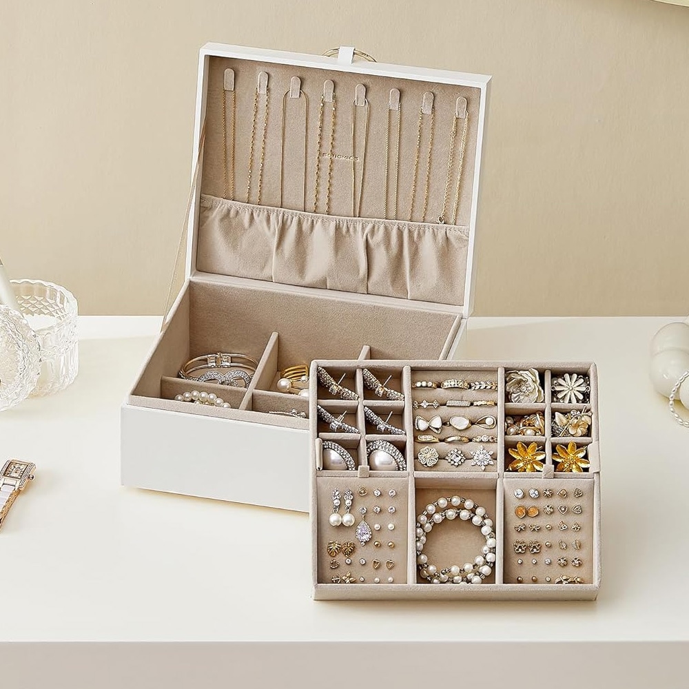 2-kerroksinen korurasia - Valkoinen