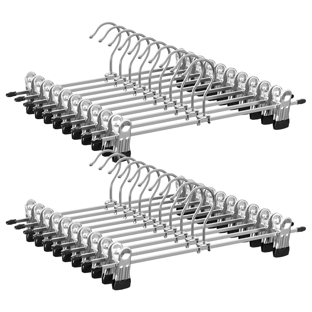 Housuhenkarit klipseillä - 20-pakkaus