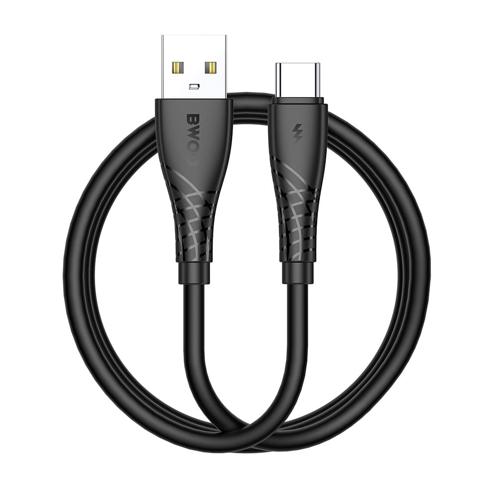 BWOO USB-kaapeli 27W - USB USB-C 1m - Svart